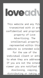 Mobile Screenshot of loveadv-clients.com